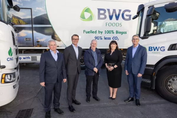 BWG Foods Launches Ireland’s Most Sustainable Delivery Fleet