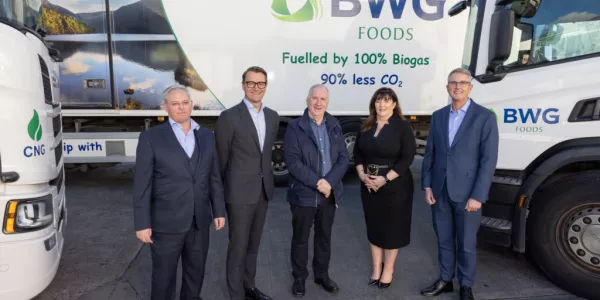 BWG Foods Launches Ireland’s Most Sustainable Delivery Fleet