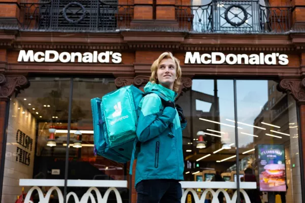 Deliveroo Launches Nationwide Partnership With McDonald's