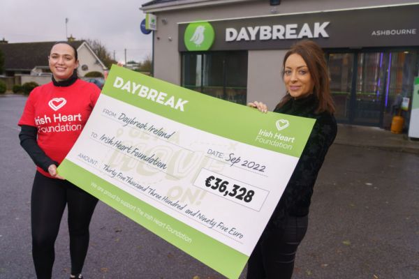 Daybreak Raises €36,328 For The Irish Heart Foundation