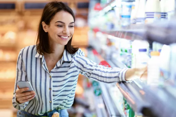 Supermarket Consumer Spending Increased 14.3% In January