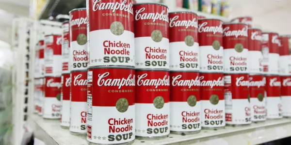 Campbell Soup Sees Upbeat Annual Profit On Easing Costs, Snack Demand