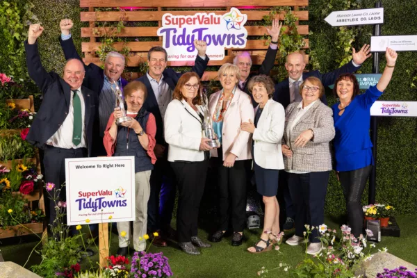 Abbeyleix, Co. Laois, Named As Ireland’s SuperValu Tidiest Town 2023