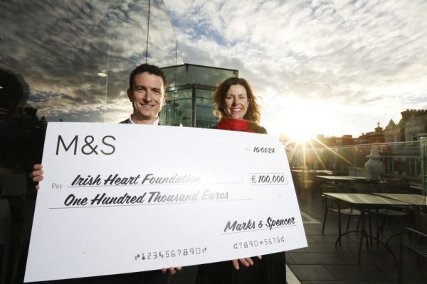 Marks & Spencer Raises €100,000 For Irish Heart Foundation