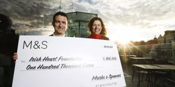 Marks & Spencer Raises €100,000 For Irish Heart Foundation