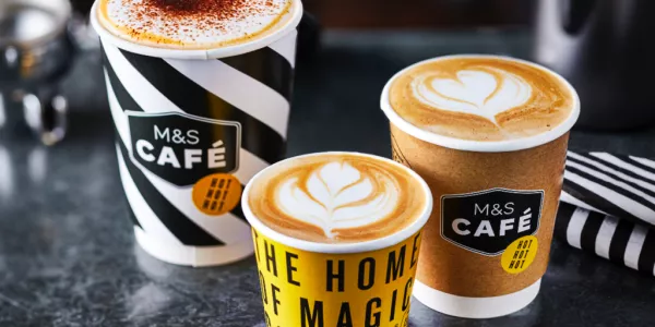 Marks & Spencer UK Introduces Fully Recyclable Cups To Its Cafes