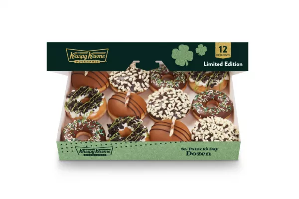 Krispy Kreme Unveils Limited Edition St. Patrick’s Day Collection