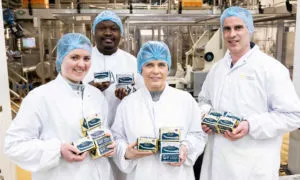 Roisín Scully, Retail Supply Chain Graduate; Victor Moyo, Butter Maker; Urszula Stula, Retailing Packing; and Stephen Daly, Dairy Commercial and Operations Manager