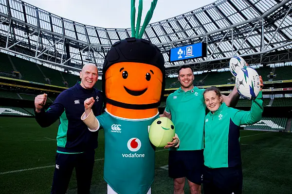 Aldi Ireland’s Kevin The Carrot Becomes Irish Rugby Team’s Kit Man