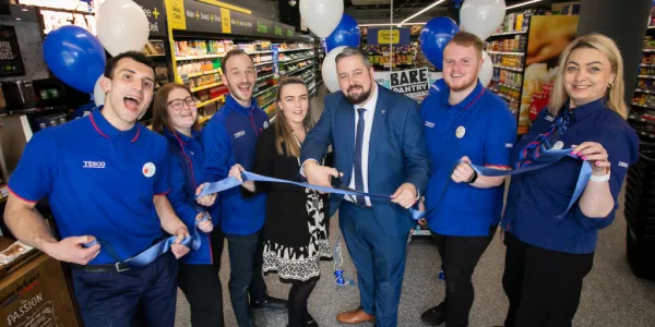 Tesco Ireland Opens A New Store On Townsend Street
