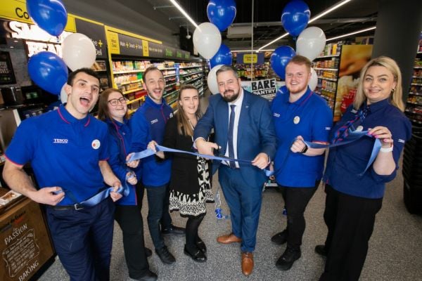 Tesco Ireland Opens A New Store On Townsend Street