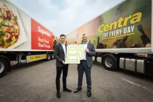 Owen Koegh, Head of Sustainability Musgrave and Luke Hanlon MD Supervalu and Centra