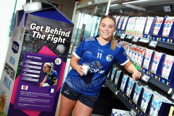 Lidl Ireland Releases New Milk Packaging Featuring LGFA Player Profile Cards