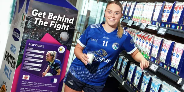 Lidl Ireland Releases New Milk Packaging Featuring LGFA Player Profile Cards