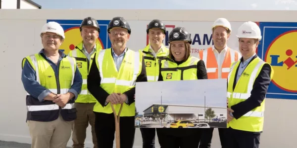 Lidl Ireland Breaks Ground On Ballysimon Development With Limerick Mayor