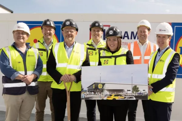 Lidl Ireland Breaks Ground On Ballysimon Development With Limerick Mayor