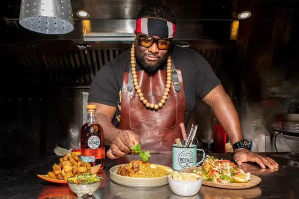 Roe & Co. Distillery Welcomes Socafro Kitchen For Final Summer Residency