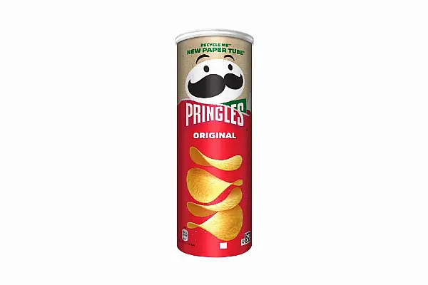 Pringles Launches New Paper-Based Tube In Ireland