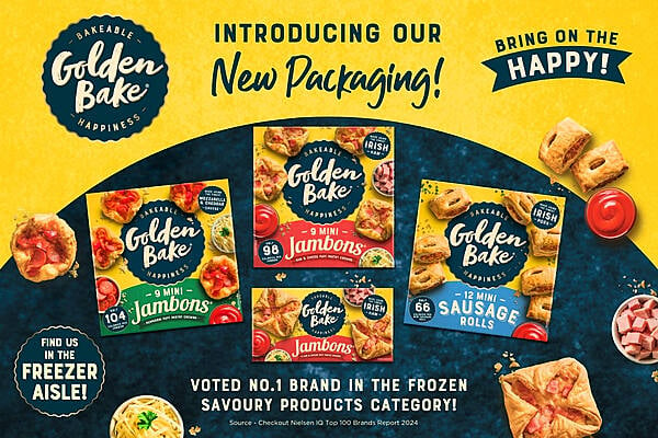 Golden Bake Launches Fresh New Look For Its Frozen Bakery Range