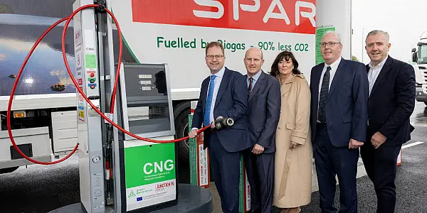 Spar Ireland Opens New BioCNG Refuelling Station At Junction 14