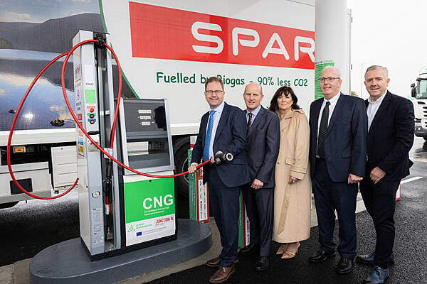 Spar Ireland Opens New BioCNG Refuelling Station At Junction 14