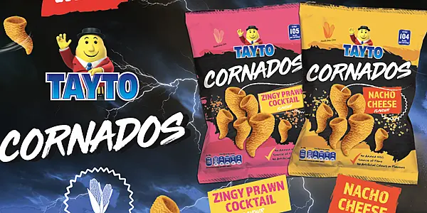 Tayto Introduces Its Newest Innovation: Tayto Cornados