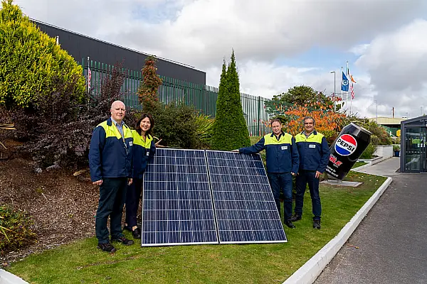 PepsiCo Ireland Reveals Solar Panels At Little Island, Cork