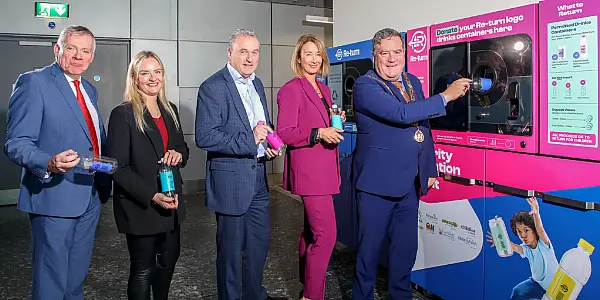 Cork Airport Becomes First Transport Hub With DRS Reverse Vending Machines