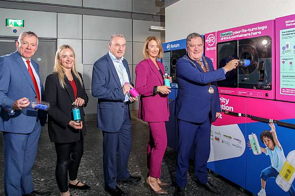 Cork Airport Becomes First Transport Hub With DRS Reverse Vending Machines