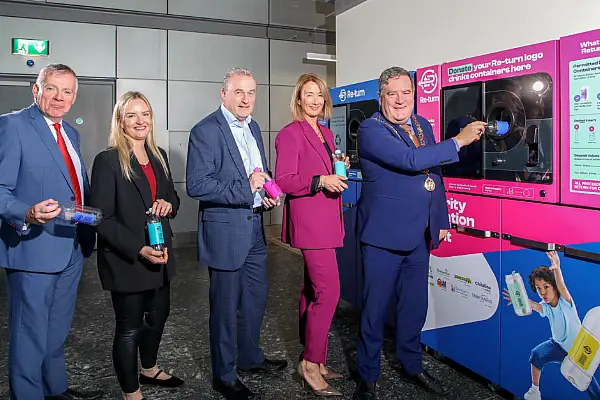 Cork Airport Becomes First Transport Hub With DRS Reverse Vending Machines