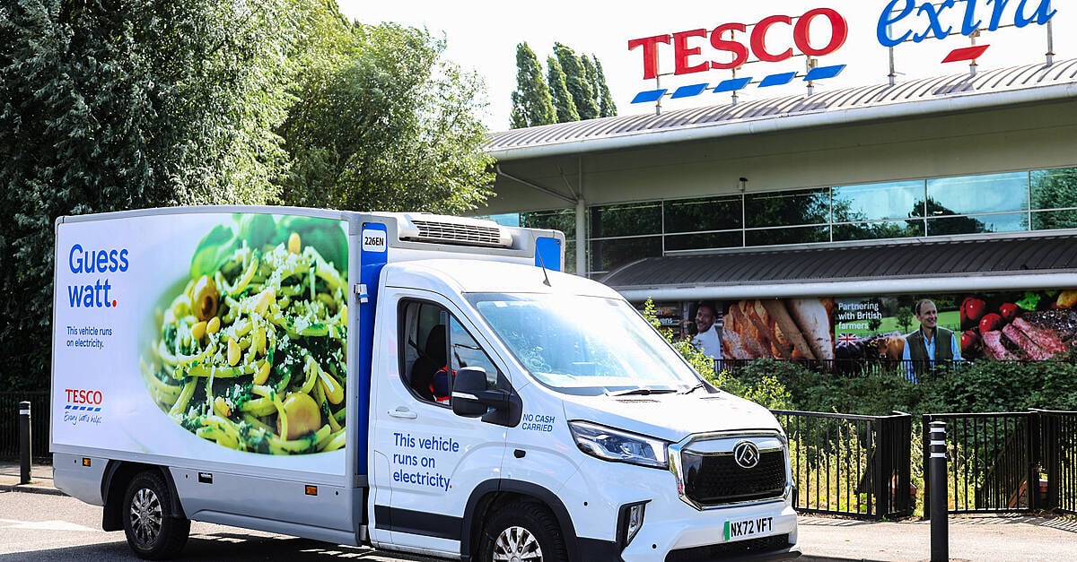 Tesco reported a better-than-expected pick-up in underlying sales growth in its first quarter and won market share from rivals.