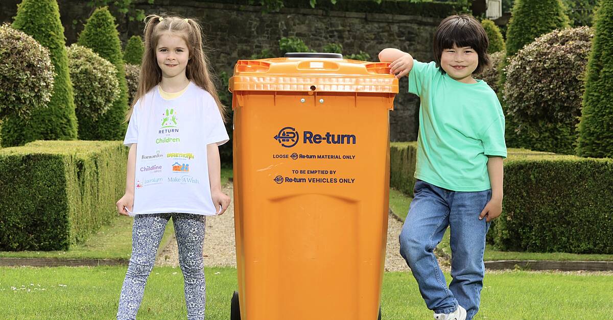 Re-turn is celebrating the first anniversary of its charitable initiative Return for Children by announcing it has raised €167,000 to date.