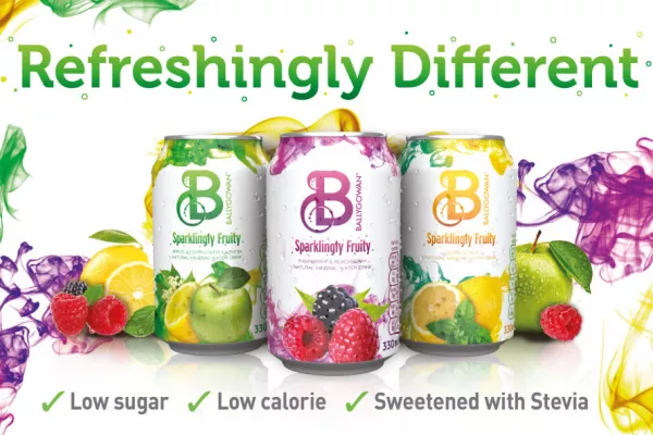 Ballygowan Launch New Sparkling Fruit Drink
