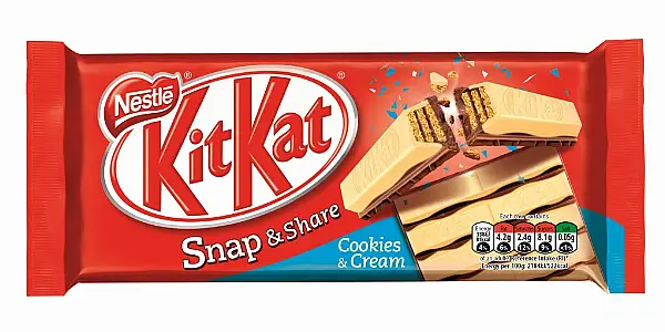 KitKat Introduces New Snap &amp; Share Blocks