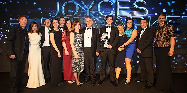 Joyce's Toasts Victory At Retail Excellence Ireland Awards