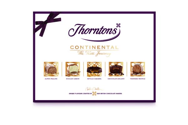Thorntons Chocolates To Launch Redesigned Continental Range In January 2016