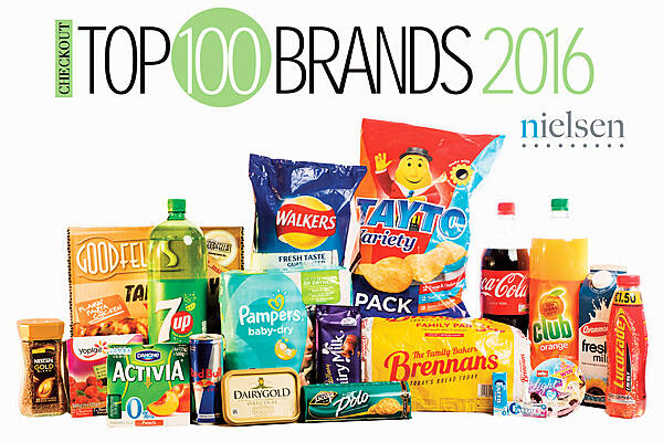 Checkout Top 100 Brands 2016: The Definitive Guide To Ireland's Biggest Selling Brands