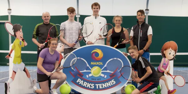 Maxol Sponsors Parks Tennis For Second Year
