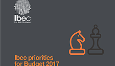 Ibec Launches Its 2017 Budget Submission