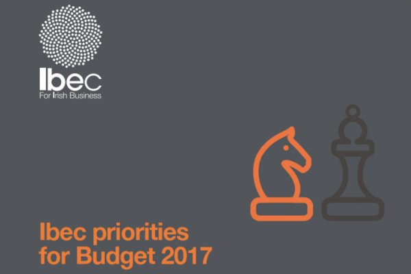 Ibec Launches Its 2017 Budget Submission