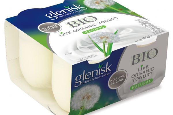 Glenisk Launches Sugar-Reduced Organic Bio Live Yogurts