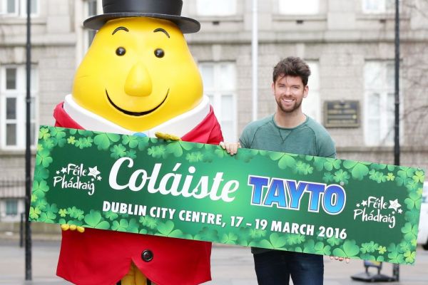 Mr Tayto Brings Craic To The Streets Of Dublin For St. Patrick's Day