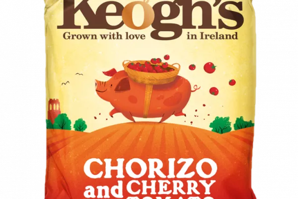 Keogh’s Crisps Launches ‘Irish Chorizo and Cherry Tomato’ Flavour