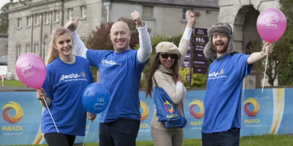 Maxol And Aware ‘Mood Walks’ Raise €1,500 In One Day