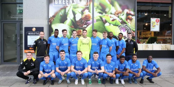 Greens & Co Sponsors National College Of Ireland Football Team