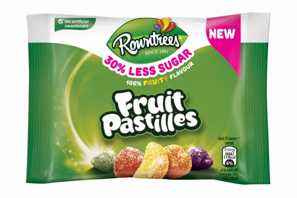 Rowntree’s Reducing Sugar Content By 30%
