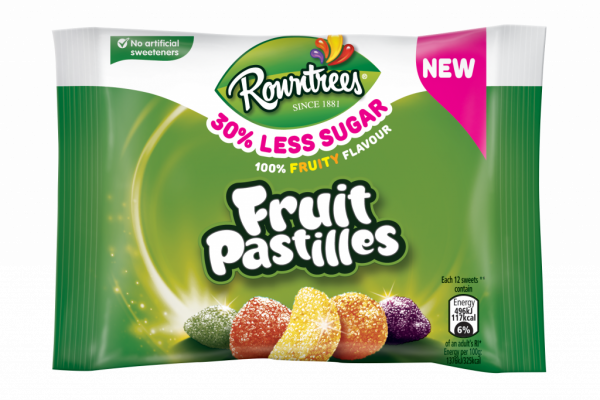 Rowntree’s Reducing Sugar Content By 30%