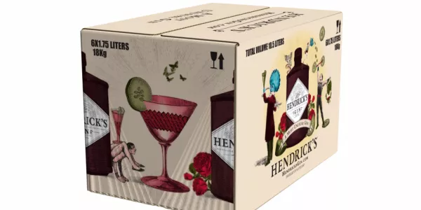 Smurfit Kappa Wins Gold Award For Hendricks Gin Pack Design