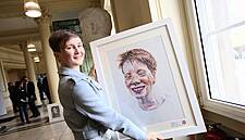 'Brilliantly Executed Study' Wins Laois Student Top Prize At Texaco Children's Art Competition