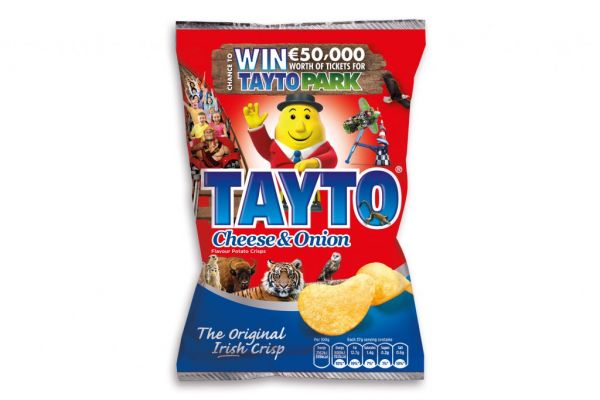 Tayto Launches Tayto Park On-Pack Promotion